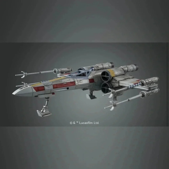 Star Wars - X-Wing Starfighter - 1/72 Scale Model Kit - New  / Sealed - Picture 5 of 12